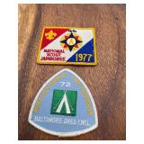 2 Vintage Boy Scout of America Patches