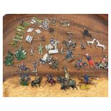 Large Lot of Slush Metal Soldiers