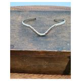Native American Sterling Silver Cuff Bracelet