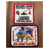2 Vintage Boy Scout of America Patches