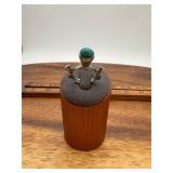 Unique Southwestern Sterling Turquoise Ring