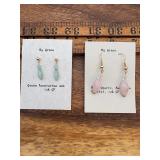 Artisan Gold Filled Dangle Earrings 2 Pair