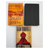 3 Dan Brown Hard Cover Books