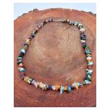 Southwest Artisan Natural Stone Beaded Necklace