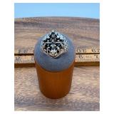 Vintage Stainless Biker Ring