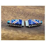 Vintage Native American Sterling Watch Tips