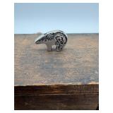 NA Sterling Silver Bear Story Telling Pendant