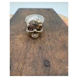 Vintage Stainless Biker Ring sz 13