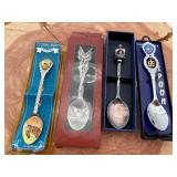 Silver Souvenir Collector Spoon Lot