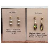 Lot of 2 Gold Filled Earrings