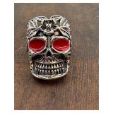 Vintage Stainless Biker Ring sz 11.5