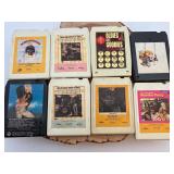 Vintage 8 Track Tape Lot