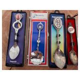 Silver Souvenir Collector Spoon Lot