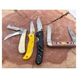 Mixed Lot of Folding Pocket Knives