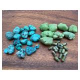 Natural Turquoise Bead Lot