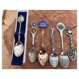 Silver Souvenir Collector Spoon Lot