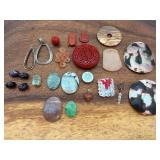 Mixed Jewelry Making Bead Parts Lot