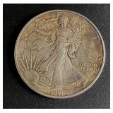 999 Silver 1991 American Silver Eagle