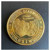 Worlds 7 Wonders Deadwood Token
