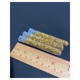 24K Gold Flakes 3 Vials