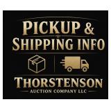 PICKUP & SHIPPING INFO