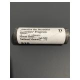 US Mint Mount Rushmore Quarter Roll Untampered