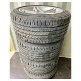 4 Goodyear Eagle Sport Tires 245/45R17 with rims