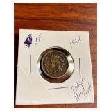VF 1862 Indian Head Cent