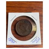 1850 large cent