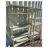 2 Heavy Duty Metal Shelves