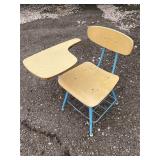 Vintage school desk