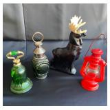4 Vintage Avon Mens Fragrance Decanters