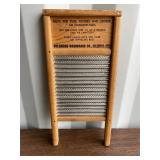 Vintage travel washboard