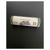 $10 Mint Roll D Hot Springs (AZ)
