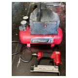 Tool Shop Air Compressor & Brad Nail gun