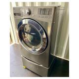 LG True Steam Dryer & LG Sidekick Pedestal Washer