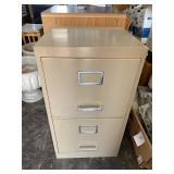 2 Drawer Metal Filing Cabinet