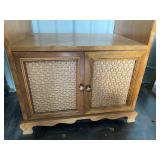 Vintage Wooden Cart/ Cabinet 34' W, 26' T, 17' D