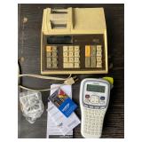 Brother Label Printer & Texas Instrmnts Calculator