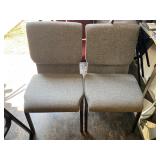 4 Office Chairs 2 Matching Gray & 2 Mis-matched