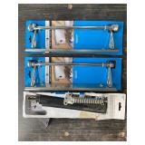 2 New Towel Bars, 1 Screen Door Closer
