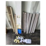 10 Various Size Window Blinds & Hardware