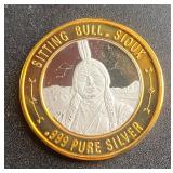 .999 Silver Historic Black Hills Round 1.333 Oz