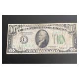 1934B $10 Federal Reserve Note