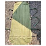 Vintage Military Canvas Stretcher/Litter 74'x30'