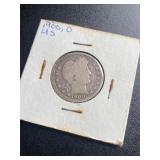 90% silver 1900o Barber 10 cent Piece
