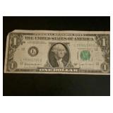 1963 Barn $1 Dollar Bill Only Year Of Barr