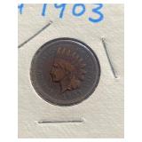 1903 Indian Head 1 Cent