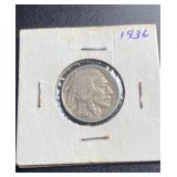 1936 Buffalo Nickel