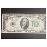 1934R Ten dollar Federal Res. Note Nice Condition